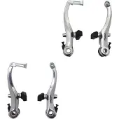 P2r 2 Paar MTB-City-Bremssattel aus Aluminium kompatibel mit Schutzblechen V-Brake
