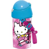 Hello Kitty Skateboard Trinkflasche, Sportflasche 500 ml