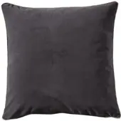 Pichler Dekokissenhülle Melva 51x51 cm | anthrazit - grau
