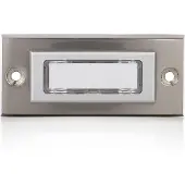 Byron DBW-21036 Universal-Klingelknopf aus Metall - 2-Draht-Installation