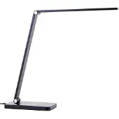 Brilliant Florence LED Tischleuchte 38cm 5W Schwarz USB, Wireless charging G60090/06