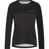 Shimano Woman's SAIKO Long Sleeve warm Printed, black