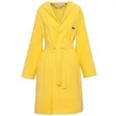 Lacoste Damen Bademantel Confort L | jaune - gelb