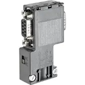 Siemens PROFIBUSstecker, 90 Grad, M. PG-Buchse,