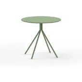 Vermobil Twist Gartentisch Metall Dreibein Salbei Ø 80 cm Rund
