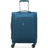 Delsey PARIS Montmartre Air 2.0 Expandable 4 Double Rolls Cabin Trolley Slim Line 55 Lightblue blau