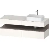 Duravit QA4778043840010 QTG KWTU WH Ek. 1600x550x600 Wß Smt H