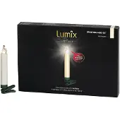 Krinner LUMIX SuperLight Elfenbein Erweiterung, Girlande, Elfenbein, Einfarbig, Weihnachten, IP44, Akku