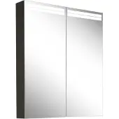 Schneider ARANGA TW Lichtspiegelschrank, 2 Türen, 595x120x700mm, Lichtbänder oben, 160.460.02.44