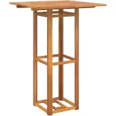 vidaXL Bistrotisch 75x75x110 cm Massivholz Akazie