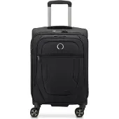 Delsey Helium Dlx 2.0 55 Cm Expandable 35l Koffer Auf Rollen Schwarz S Schwarz S