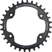 Wolf Tooth Shimano XTR M9000 Kettenblatt, 96 BCD, 4-Loch, 32 Z., Drop-Stop A, black