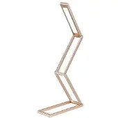 Orion LED Schreibtischlampe Falto, dimmbar, messing / gold, für Wohn- / Esszimmer, Aluminium, Modern, LED Tischlampe