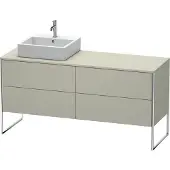 Duravit Waschtischunterschrank XSquare 160x54,8x77,8cm, 4 AZ, st, B l, T s-matt