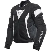 Dainese Avro 5 Motorrad Textiljacke, schwarz/weiß, 48
