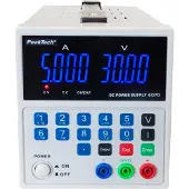Peaktech P 6070 Labornetzgerät 0–30 V / 0–5 A – USB, digitale Steuerung, präzise Spannung & Stromregelung, für Labor & Werkstatt