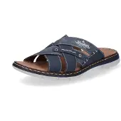 Rieker 25199, Herren Pantoletten, Blau (Denim/Jeans), 43 EU (9 UK)