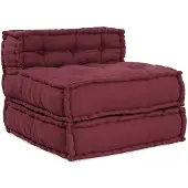 vidaXL Modulares Sofaelement Kastanienbraun 70x70x54 cm Stoff