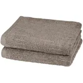 Ross Premium Uni Handtücher Boucle Handtuch 50x100 cm | flanell - grau