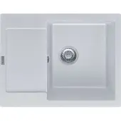 Franke Maris - Fragranit Spülbecken MRG 611-62, 620x500 mm, weiß Eis 114.0284.758