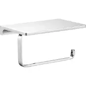 RAV Toilettenpapierhalter NIL Chrom Messing NLA0403