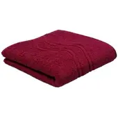 Ross Uni-Walk Handtücher Cashmere 9008 Handtuch 50x100 cm | vino - rot