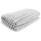 Magma Heimtex Magma Plaid Raya 140x200 cm | grau - grau