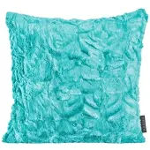 Magma Heimtex Magma Dekokissenhülle Fluffy 40x40 cm | türkis - blau