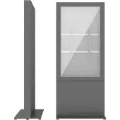 Smart-Media GmbH 55P Casing Freestand Storage G2 DG, 50 kg, 139,7 cm (55"), 139,7 cm (55"), 200 x 200 mm, 400 x 400 mm
