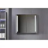 Quality Heating Spiegelkasten - Weiß - 80 Watt, 80cm x 70cm
