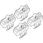 Nordrive Dachträgerfuß N21194 Fahrzeugdach für AUDI A6 Limousine (4G2, 4GC, C7)