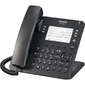 Panasonic KX-DT635NE-B Strahlungsarmes Schnurlostelefon mit Anrufbeantworter, Rufnummernanzeige, Freisprechfunktion, DECT