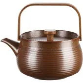 Asa selection Teekanne Japandi With Wooden Handle Brown 600 ml