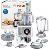 Bosch 3,9 l 1250 w weiße multifunktionale küchenmaschine - B1EMC812S8
