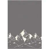 Eskimo Decke Albis 140x200 cm | anthrazit - grau