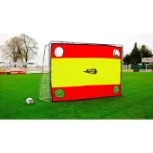 Powershot 3x2m Stahltor mit spanischer Schusswand