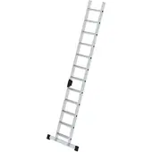 Proregal Stufen-Anlegeleiter mit Standard-Traverse 12 Stufen