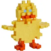 Plus plus 9604276 - 100 Kreativ Bausteine Küken