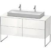 Duravit XSquare Konsolenwaschtischunterbau freistehend, 4 Auszüge, 1400x778x548mm, XS4925M8585