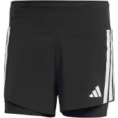 Adidas Shorts Pantalón corto Adizero Running 2-in-1 Gel Pocket puro für Herren
