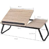 DOCHTMANN Sofa-Tablett Laptop-Tablett Betttablett 555048