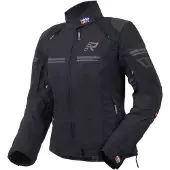 Rukka Armatou-R wasserdichte Damen Motorrad Textiljacke, schwarz, 44