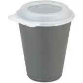 Koziol Becher mit Deckel und Trinköffnung, 300 ml