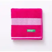 Benetton Summer Be - Handtuch 50x90cm 450gsm 100% Baumwolle in Rosa
