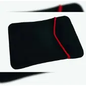 Gravidus Neopren Laptop Notebook Tasche Hülle Wendetasche 15,4 Schwarz Rot