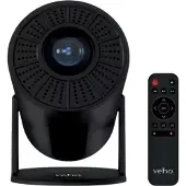 Veho Quda FX Tragbarer Smart-Projektor - 90 x 90 x 193 mm - Schwarz
