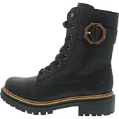 Rieker Schnürstiefel Schwarz