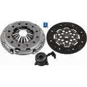 SACHS Kupplungssatz Kupplung für AUDI A4 Avant (8K5, B8) 3000 990 638