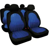 Lampa Alissa Sitzschonbezug Vorne und Hinten Universal Polyester Blau Sitzbezug