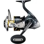 Shimano Stella SWD, 14000 XG, Linkshand, Salzwasser Angelrolle, Frontbremse, STLSW14000XGD